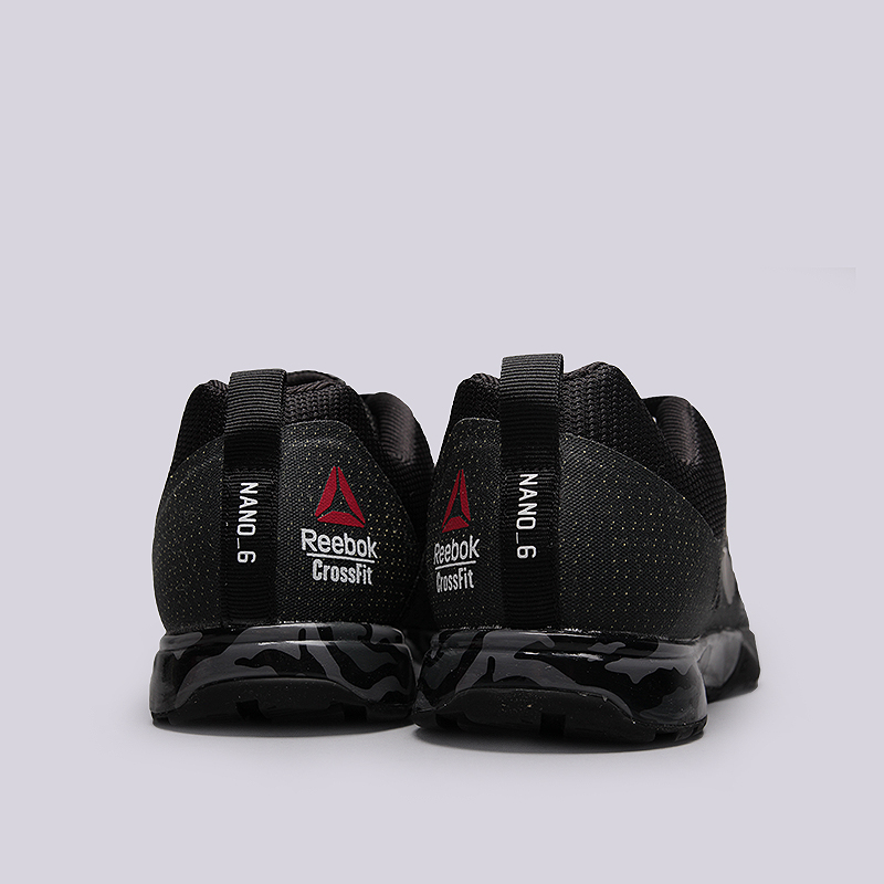 мужские черные кроссовки Reebok R Crossfit Nano 6.0 BD1164 - цена, описание, фото 4